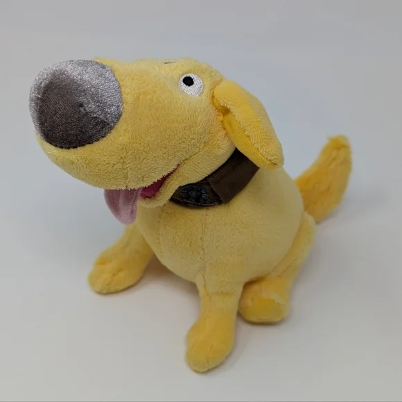 Disney Pixar Up Plush Dug Dog Yellow - Picture 1 of 7